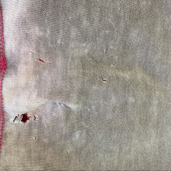 U.S. Apparel NWT Aruba Pink Gray Soft Sweater M ⚓️ - Picture 9 of 9